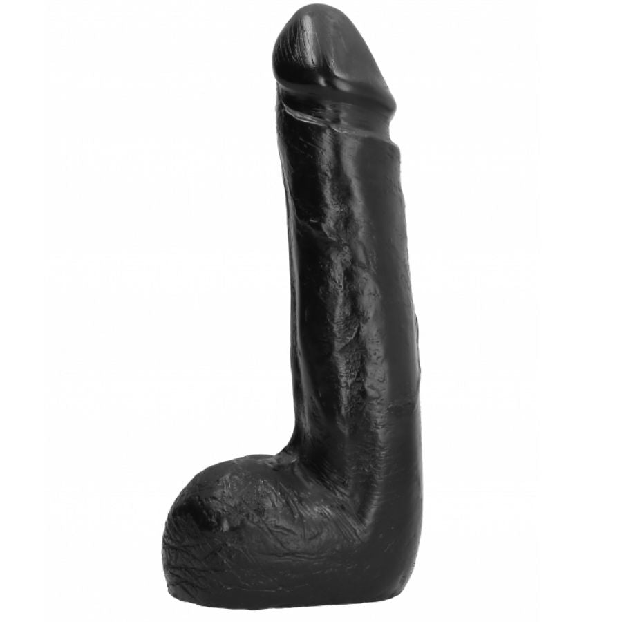 Soft Black Realistic 20cm Dildo