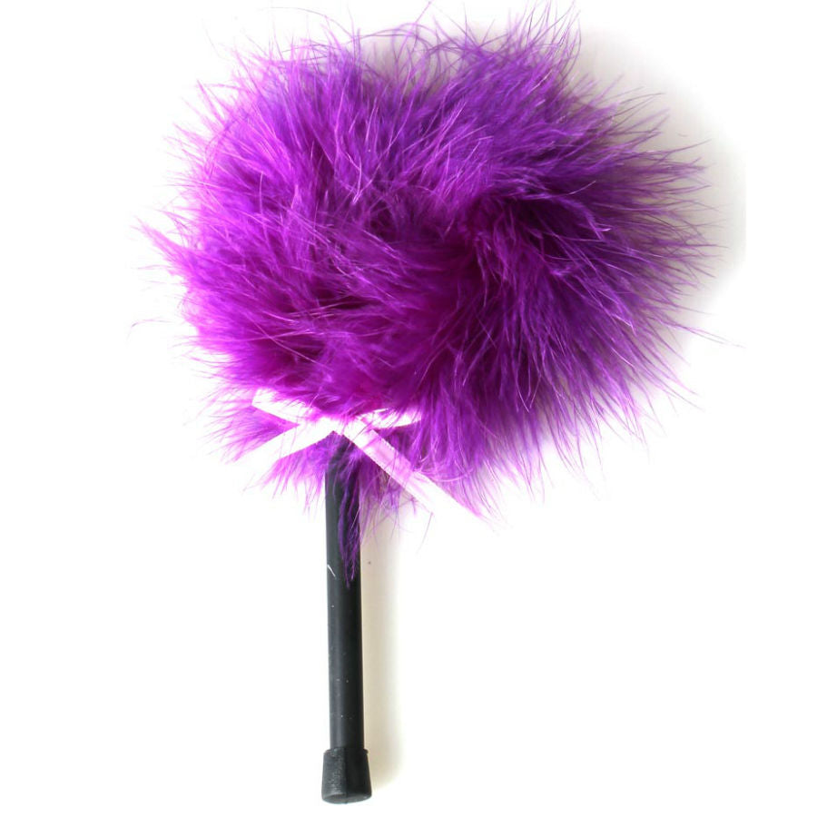 Pink Purple Marabou Bondage Feather Duster