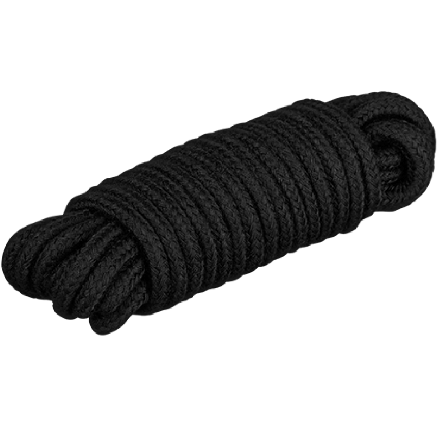 Black Bondage Rope - 10 Meter Length