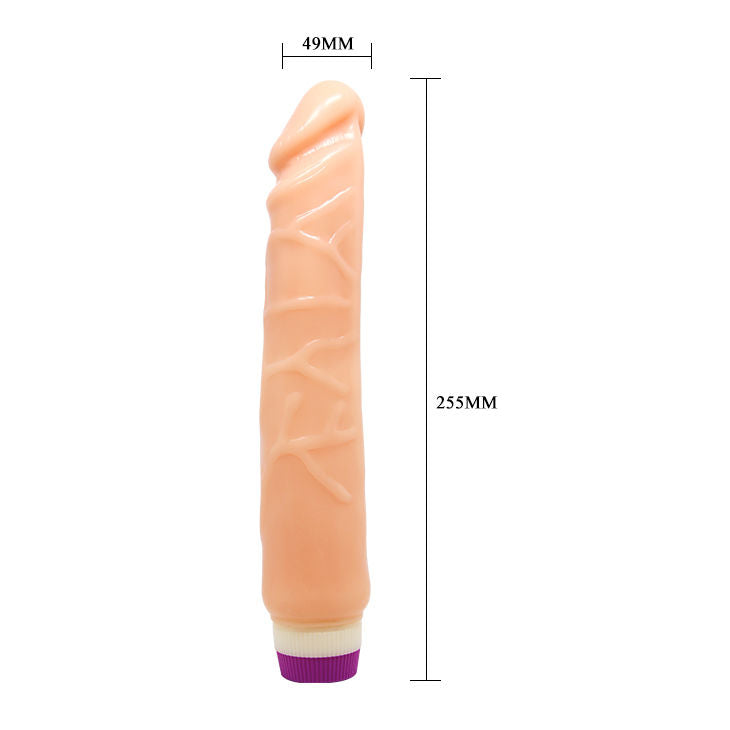 Waves Of Pleasure Realistic Vibrator 25.5 Cm