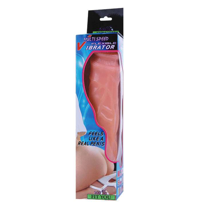 Waves Of Pleasure Realistic Vibrator 25.5 Cm