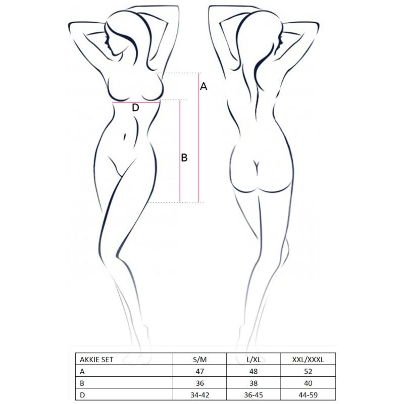 Akkie Set Sexy Nurse Costume S/M