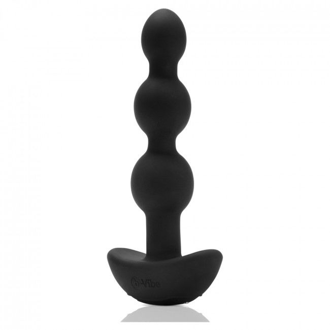 Remote Control Anal Beads - Triple Black