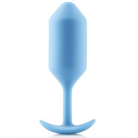 Snug Sky Blue Anal Plug - Size 3