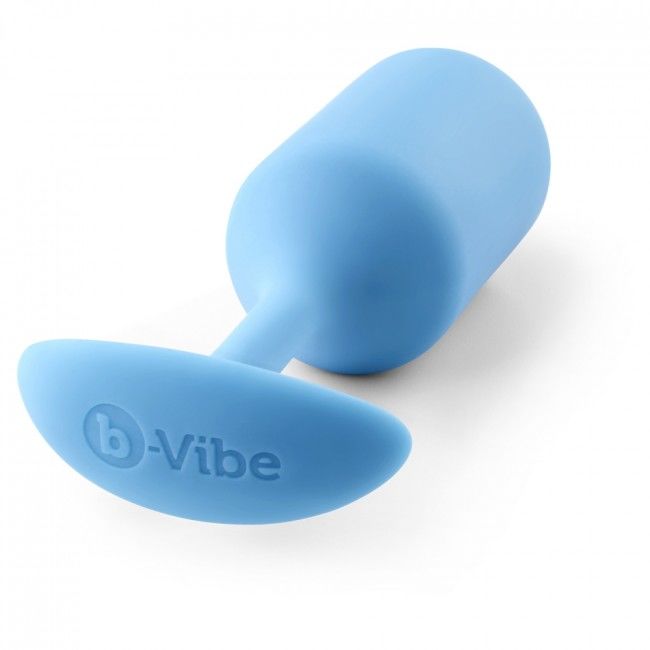 Snug Sky Blue Anal Plug - Size 3