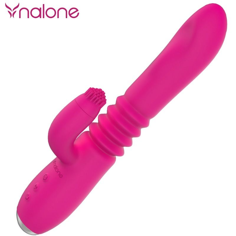 Vibrador Rabbit Rotatorio de Movimiento Ascendente y Descendente