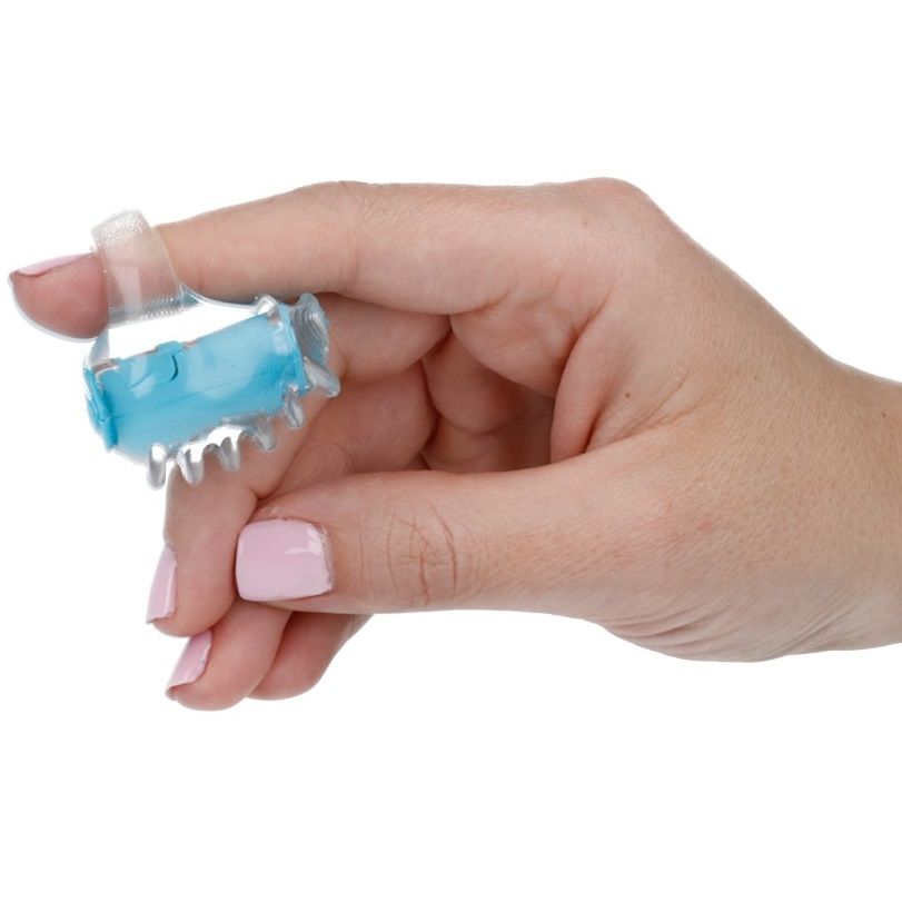 Estimulador de Placer Azul para Dedos