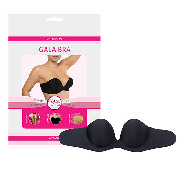 Sujetador de Lencería Negro Elegant Gala Talla D