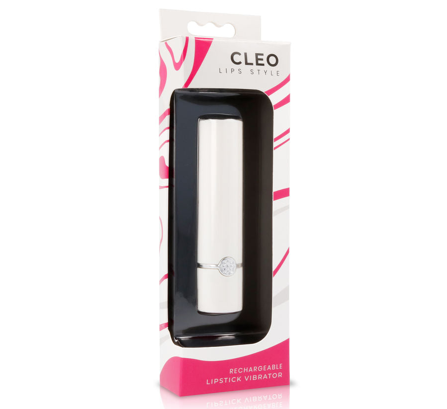 Brinquedo de Prazer Íntimo Cleo Branco e Rosa