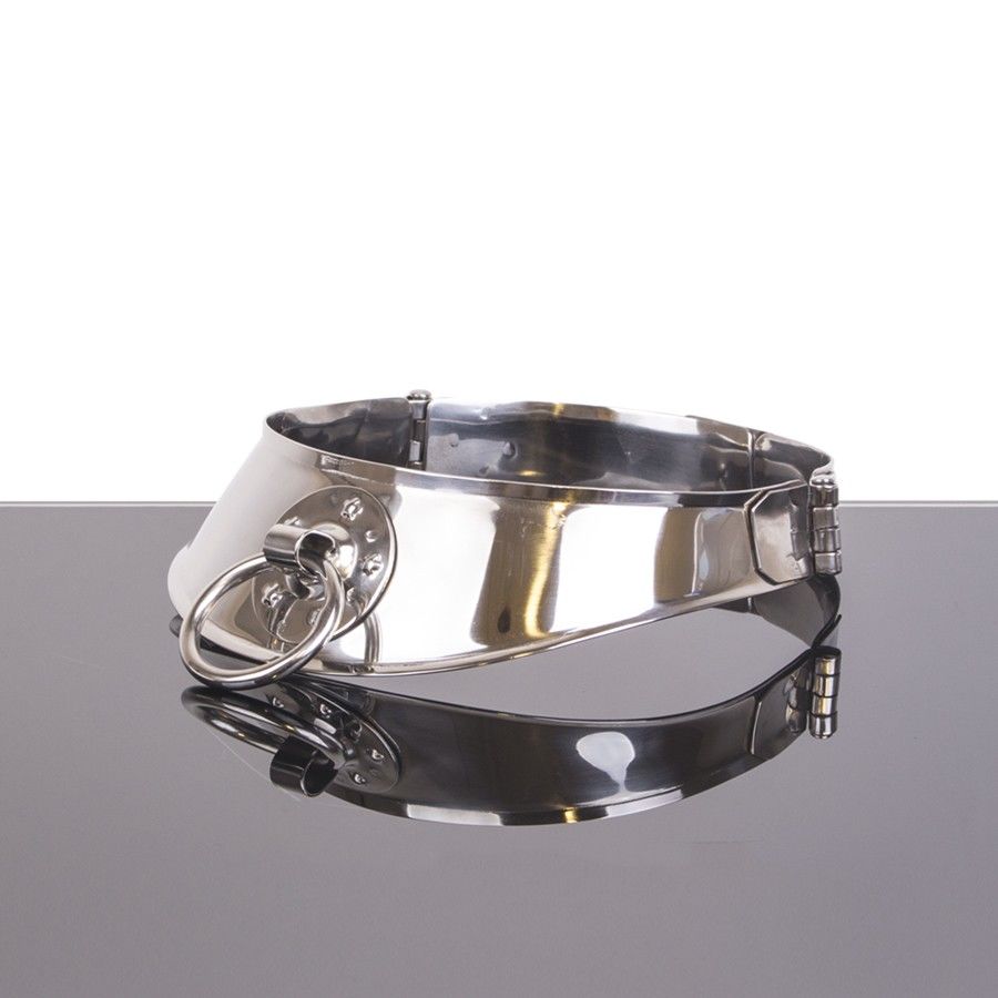 Bondage Restraint Collar With Ring