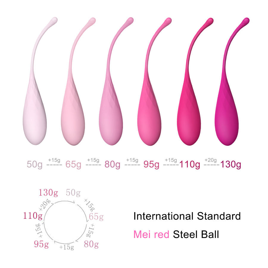 Kegel Fit Pelvic Exercise 6-Weight Set