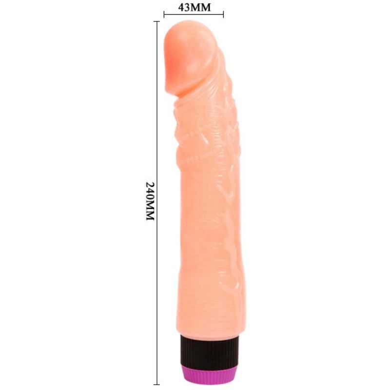 Natural Flexible Realistic Vibrator 24cm