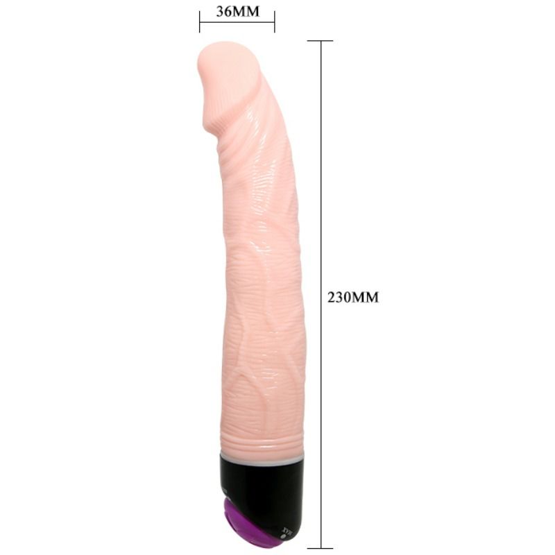 Club Realistic Vibrator 23cm Natural