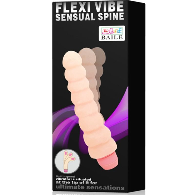 Flexi Vibe Sensual Spine Vibrator 19cm