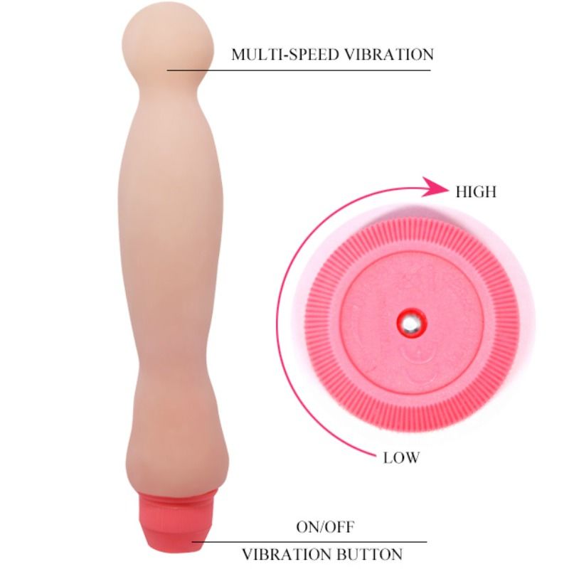 Vibrador Sensual Flexi Vibe com Coluna Flexível