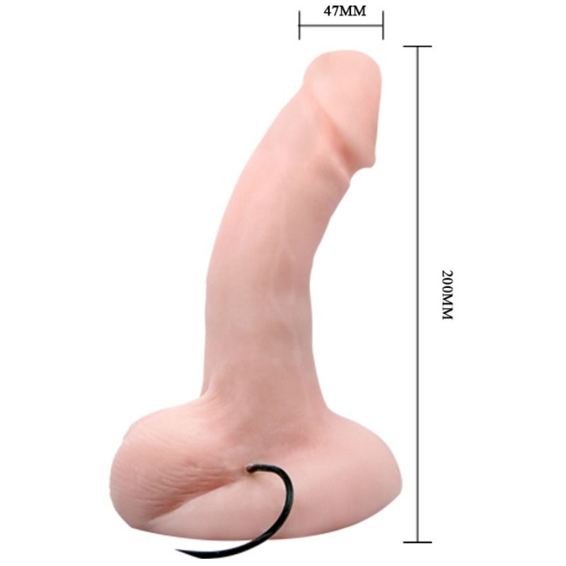 Dildo Vibratorio Rotativo