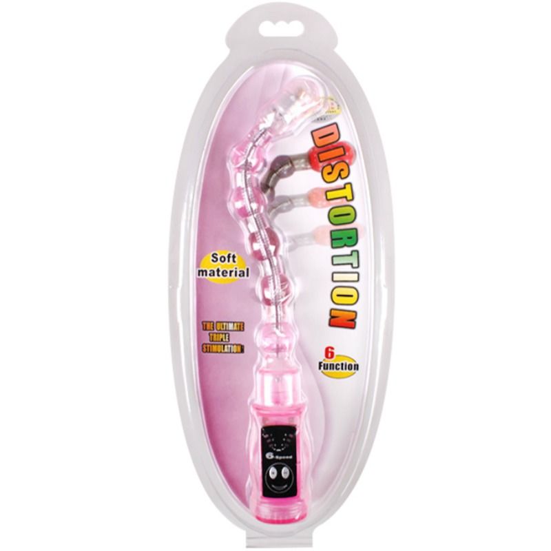 Distortion Triple Pink Pleasure Stimulator