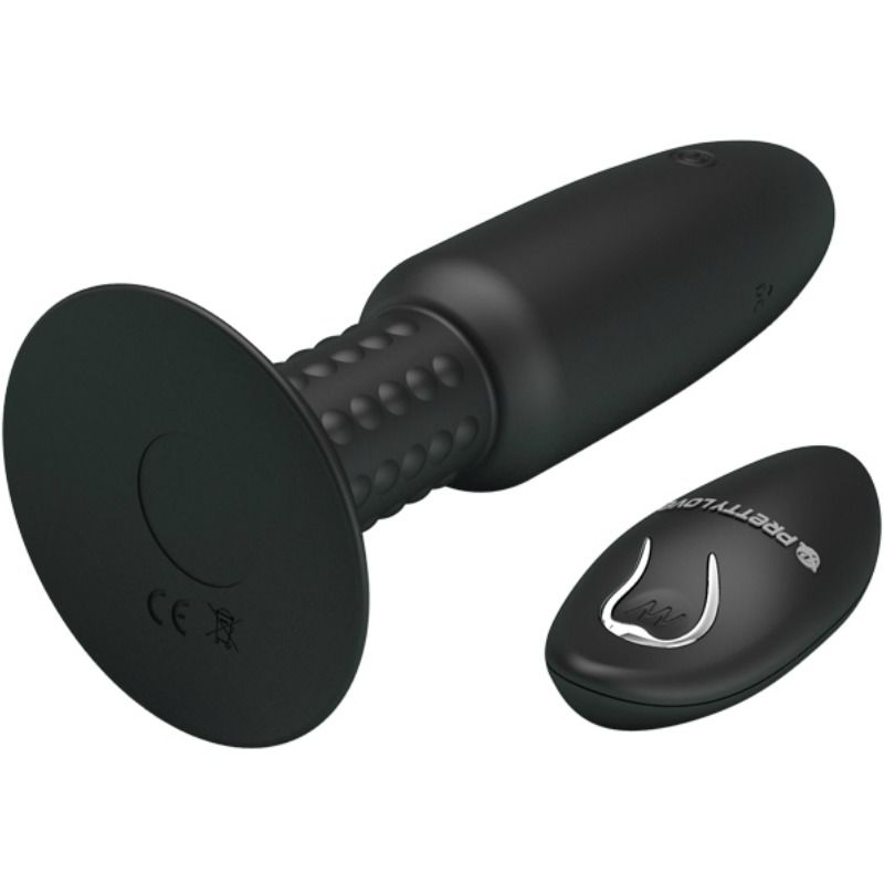 Vibrating & Rotating Pleasure Plug