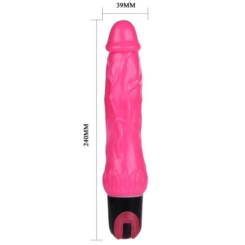 Daaply Pleasure Multispeed Pink Vibrator