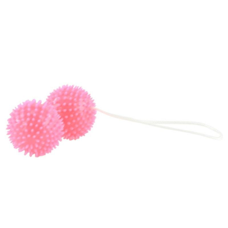 Bolas de Placer Rosadas Texturizadas (3.6cm)