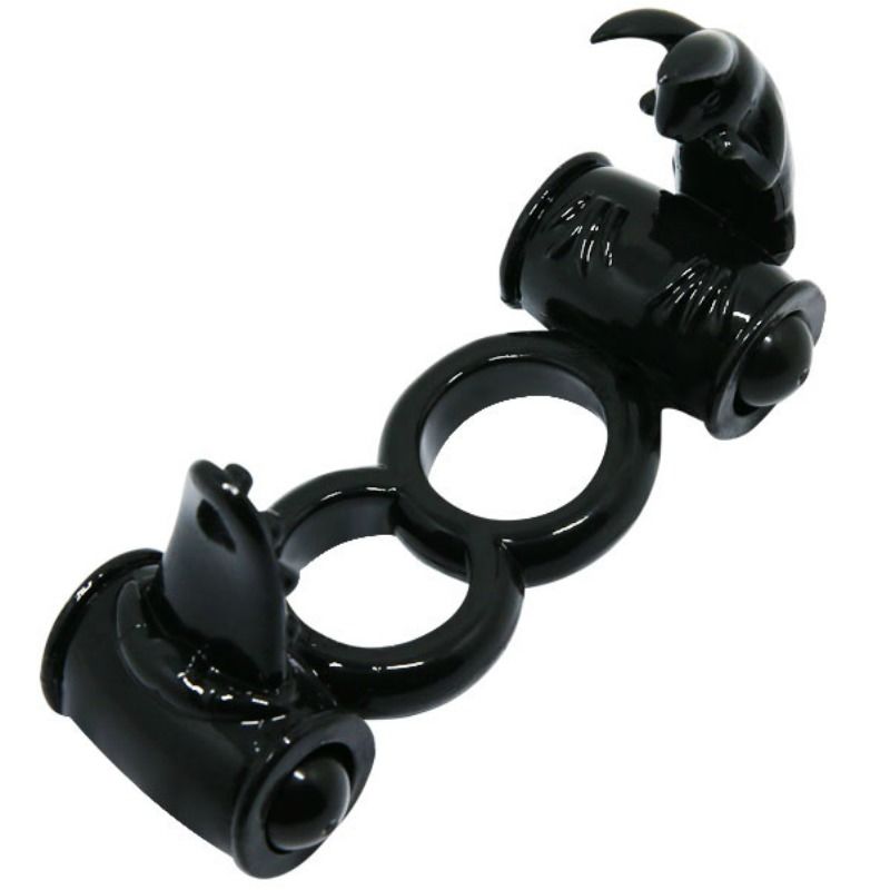 Sweet Ring Double Rabbit Pleasure Ring