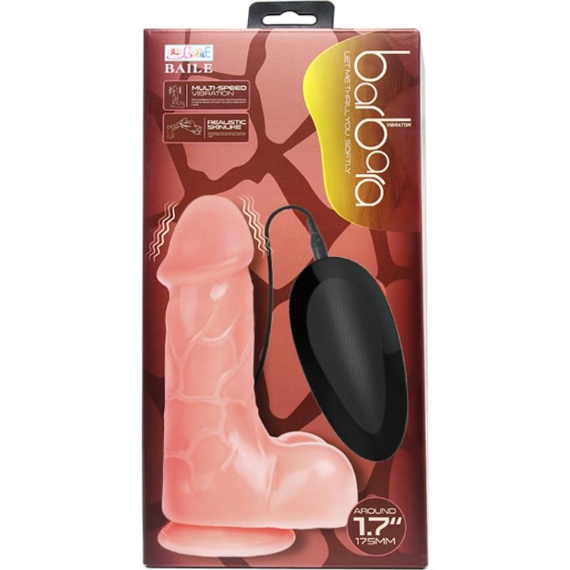 Vibrador Realista Barbara 21cm