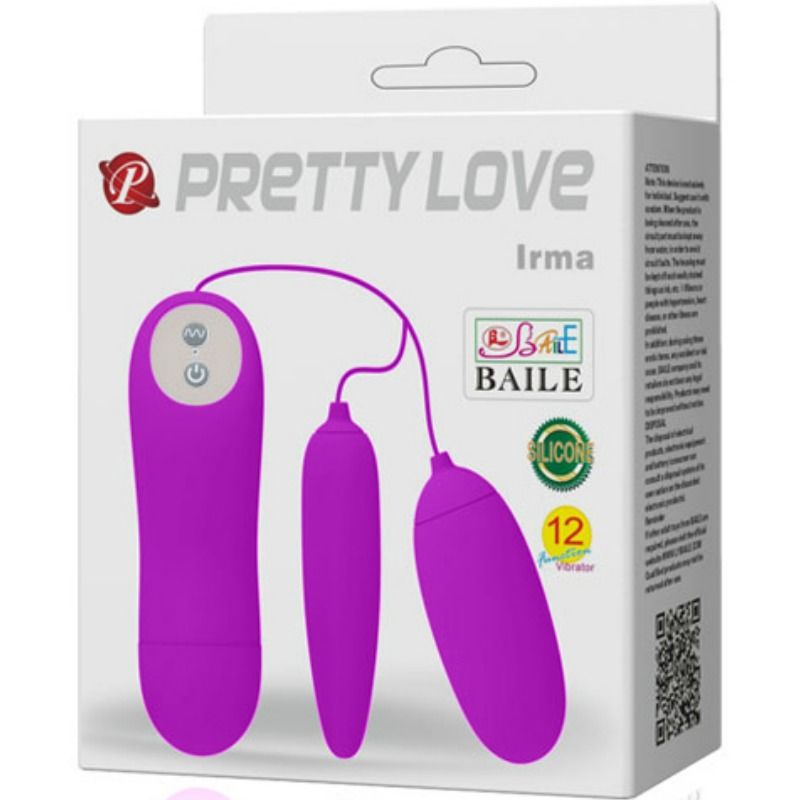 Irma Double Vibrating Pleasure Egg