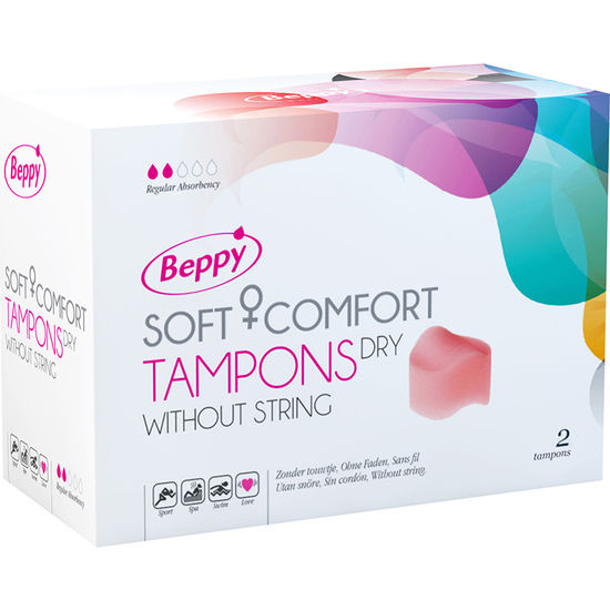 Soft-Comfort Dry Tampons - Pack of 2
