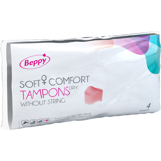 Soft-Comfort Dry Tampons - 4 Pack