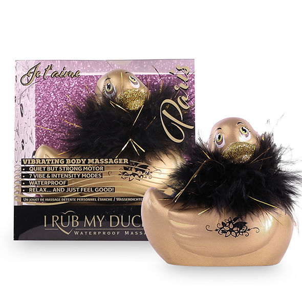 I Rub My Duckie 2.0 Paris (Dourado) Brinquedo Sexual