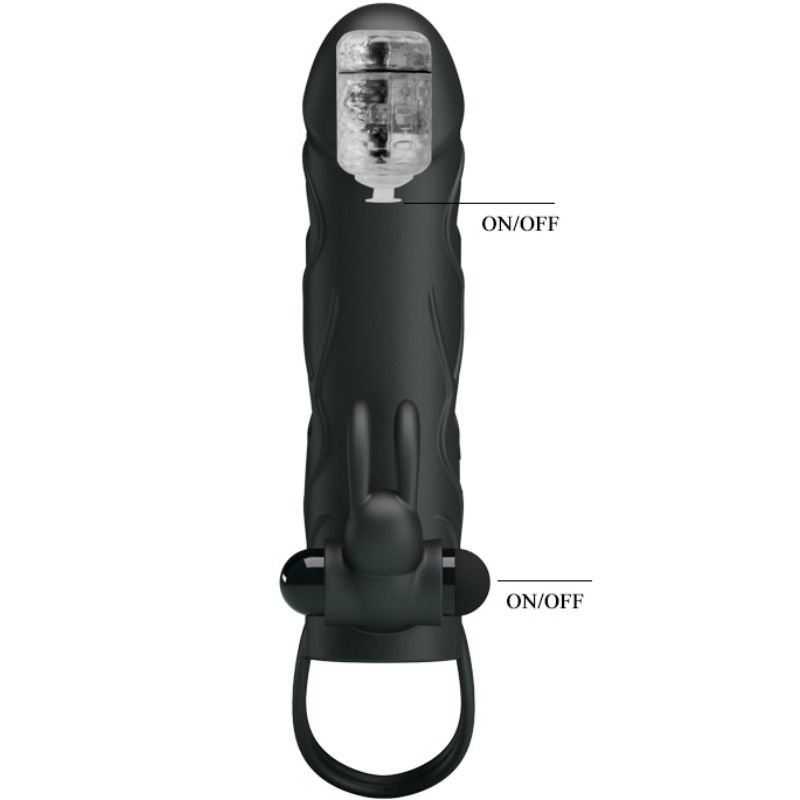 Funda Vibratoria de Silicona 14 cm