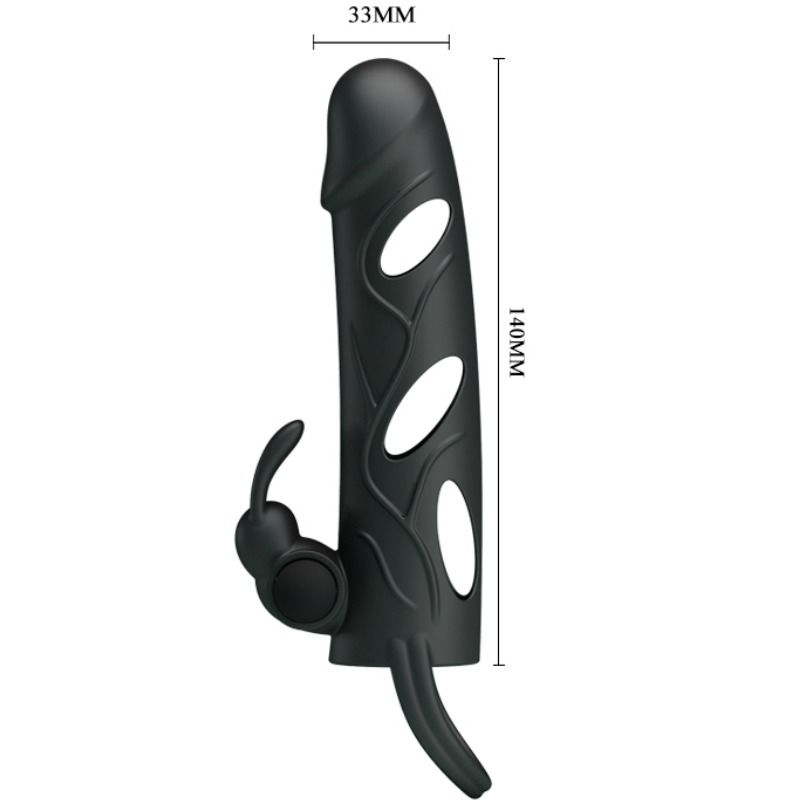 Funda Vibratoria de Silicona 14 cm