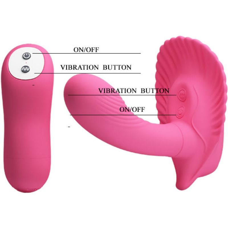 Concha Estimulante Íntima con Control Remoto