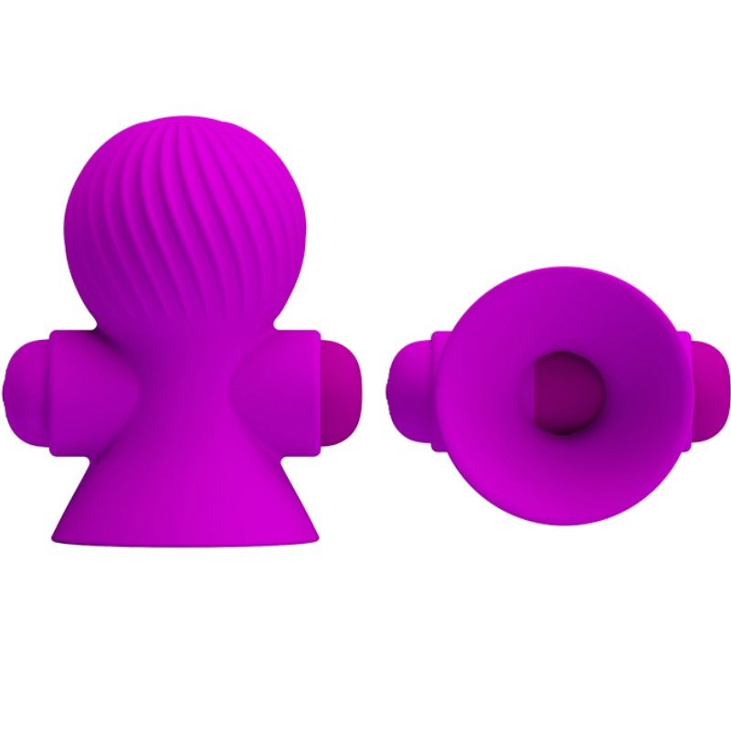 Lilac Vibrating Nipple Stimulators