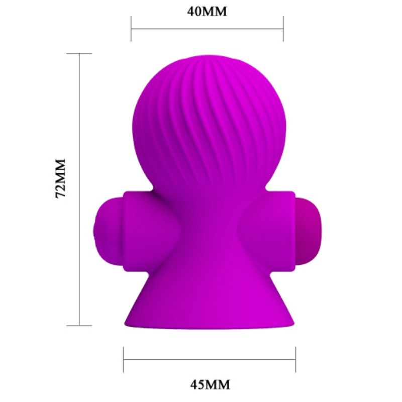 Lilac Vibrating Nipple Stimulators