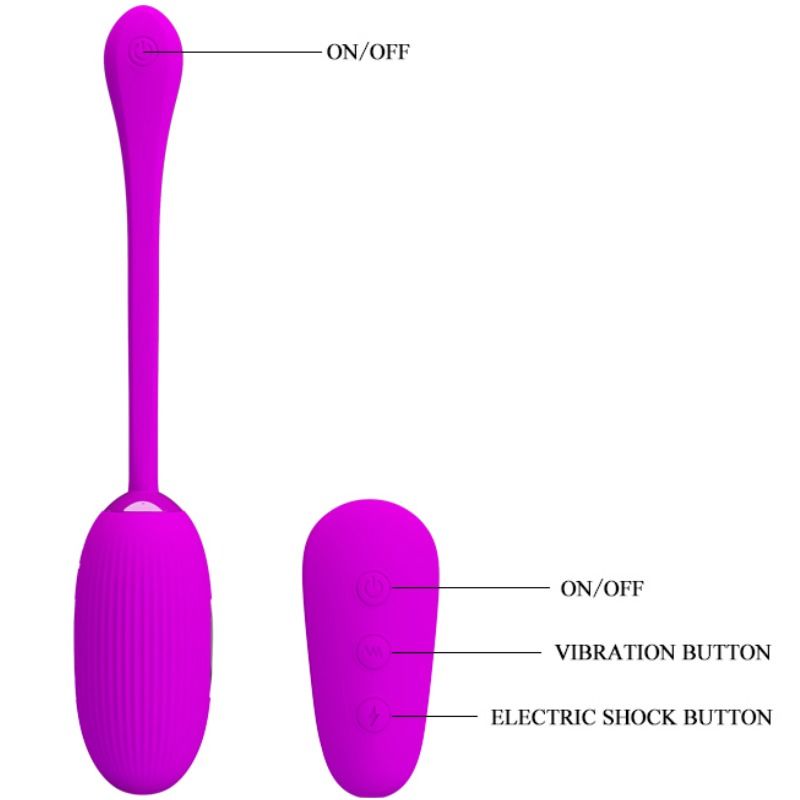 Huevo Vibrador con Función de Electroestimulación