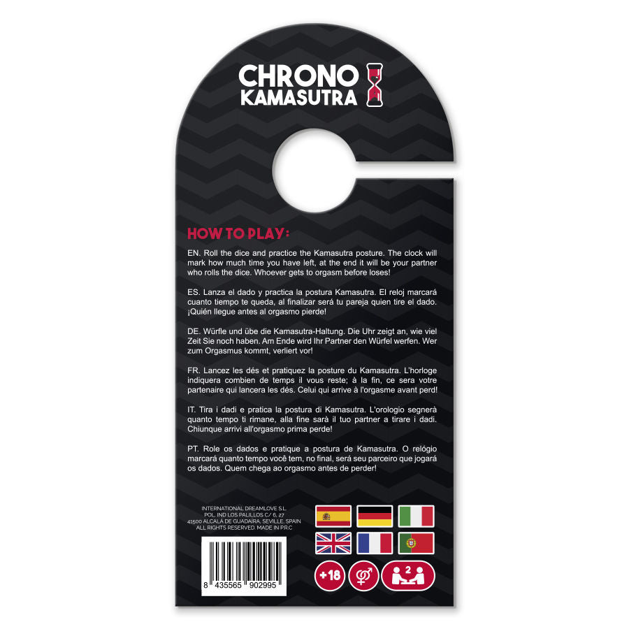 Juego de Cartas Íntimo Chrono Kamasutra