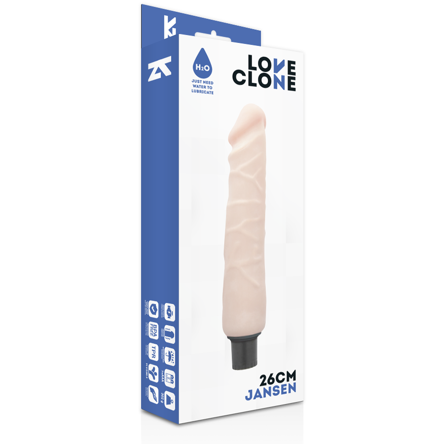 Vibrador Autohumectante Jansen 26cm