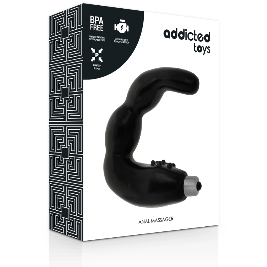 Massajador Prostático Anal Vibratório
