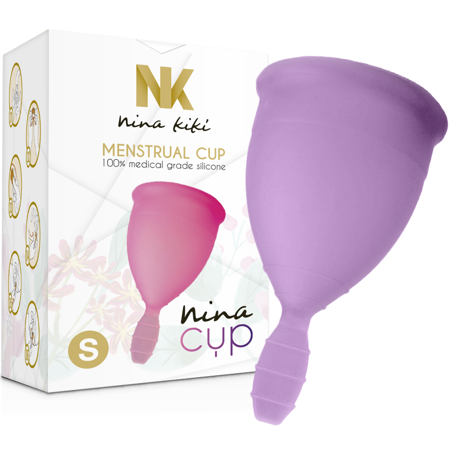 Copo Menstrual Roxo - Tamanho S