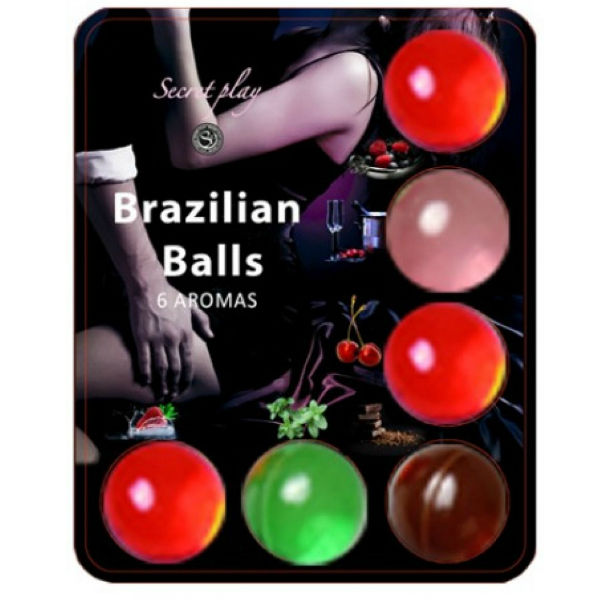 Set de Lubricante Caliente Brazilian Balls (6)
