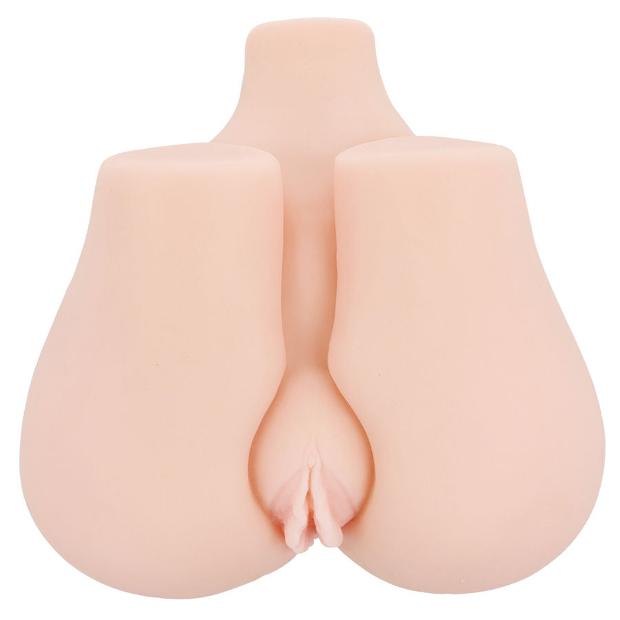 Realistic Dual-Entry Vibrating Masturbator