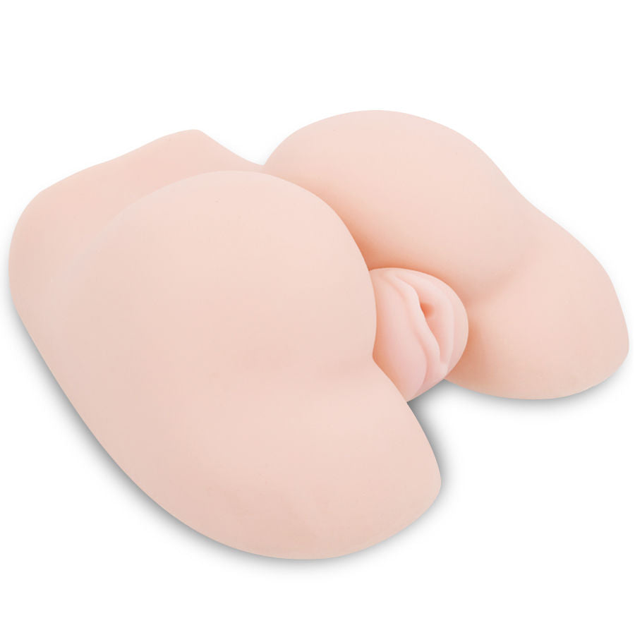 Realistic Dual Entry Vibrating Masturbator