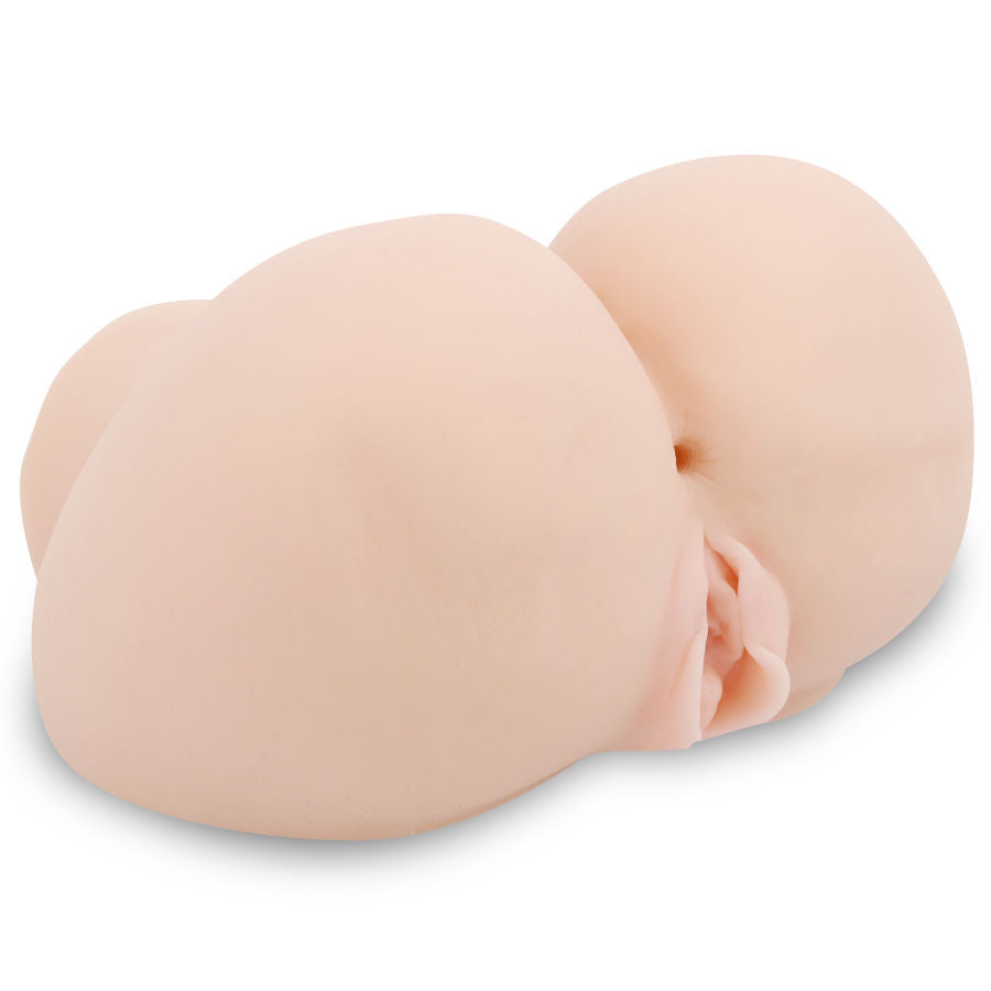 Realistic Dual Entrance Vibrating Masturbator