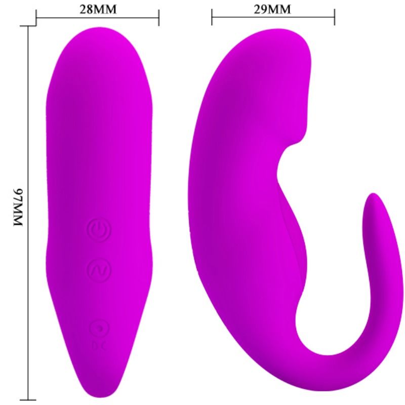 Pinza Íntima con Control Remoto