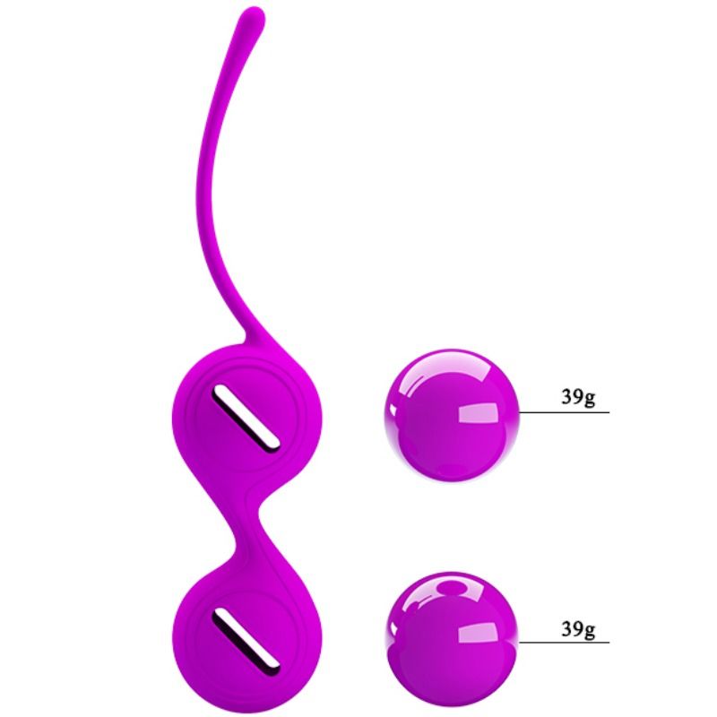 Bolas de Exercício Kegel para Orgasmos - Lilás
