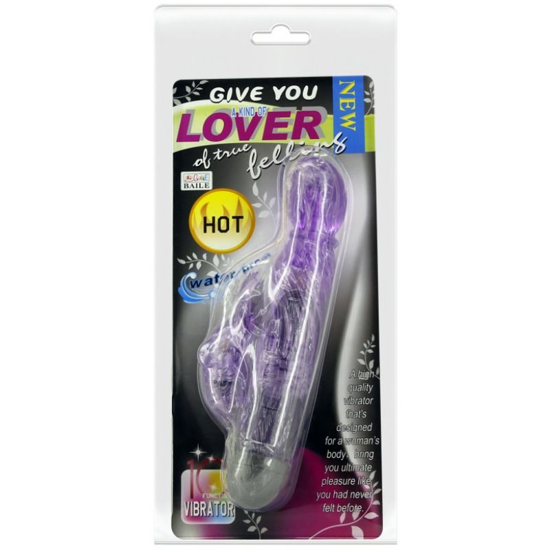 Vibrador Rabbit Lila con 10 Modos