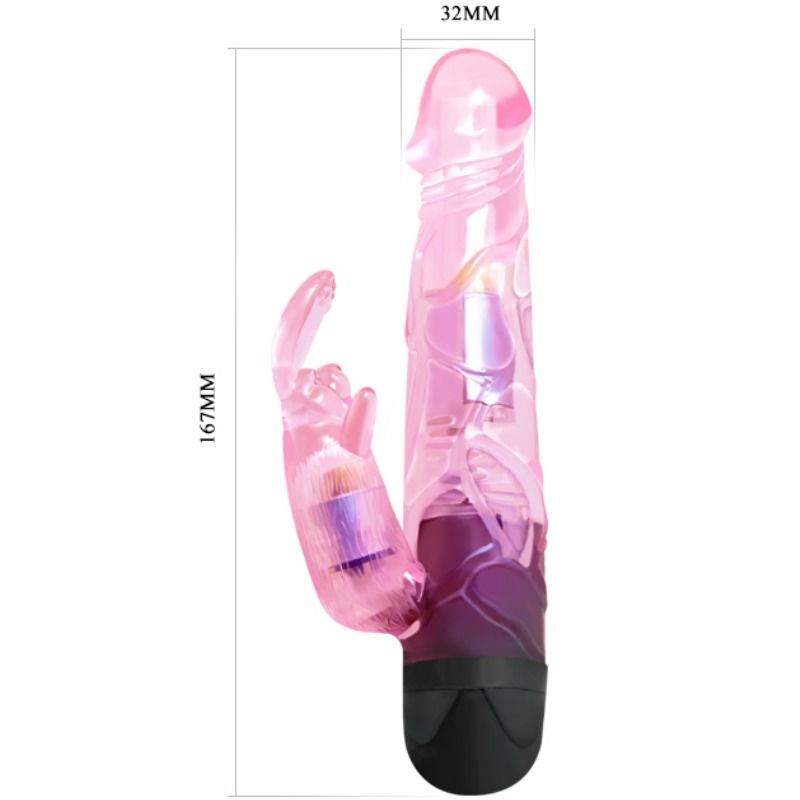 Vibrador Coelho Cor-de-Rosa