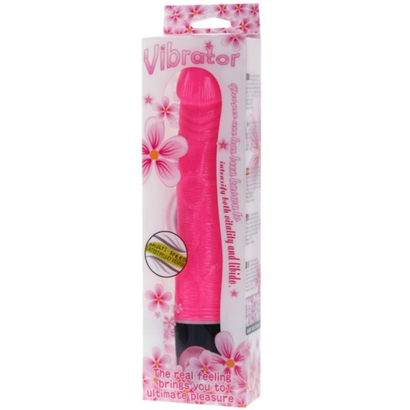 Pink Multispeed Vibrator 21.5cm