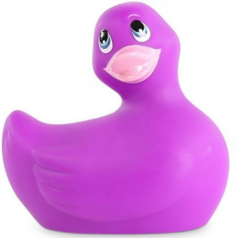 Massajador Vibratório em Forma de Pato Clássico Roxo